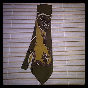 Vintage, silk men's neck tie
